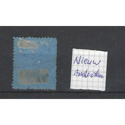 Nederland P2 Port met "NIEUW AMSTERDAM" langstempel VFU/gebr  CV 25++ €