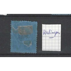 Nederland P2 Port met "KRALINGEN" langstempel VFU/gebr  CV 25++ €