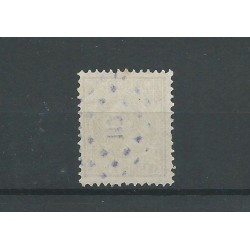 Ned. Indië 11F met puntstempel 117 in paars  VFU CV 20+ €