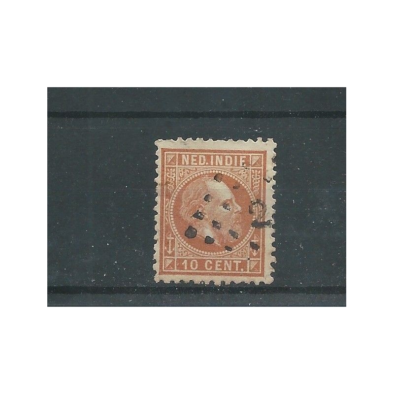 Ned. Indië 9G 11,5x12 Willem III VFU/gebr CV 35 € Ned. Indië 9G 11,5x12 Willem III VFU/gebr CV 35 €
