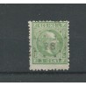 Ned. Indië 8G  11,5x12 Willem III puntstempel 26 CV 25+ €
