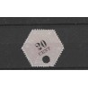 Nederland TG6  Telegram 20 ct   VFU/gebr  CV 17 € zonder aniline strepen