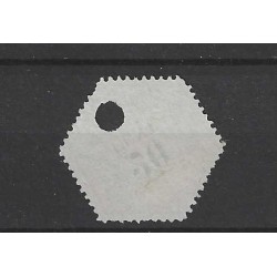 Nederland TG6  Telegram 20 ct   VFU/gebr  CV 17 € zonder aniline strepen