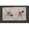 Nederland TG6  Telegram 20 ct  paartje  VFU/gebr  CV 34++ €