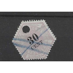 Nederland TG8  Telegram 20 ct   VFU/gebr  CV 28 €