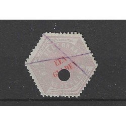 Nederland TG11  Telegram 1Gld  VFU/gebr  CV 45 €