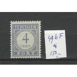 Nederland P49bF "BETAIEN ipv BETALEN" MH/ongebr  CV 150 €
