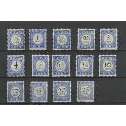 Nederland P13-26 Port 1892  MH/ongebr  CV 290 €