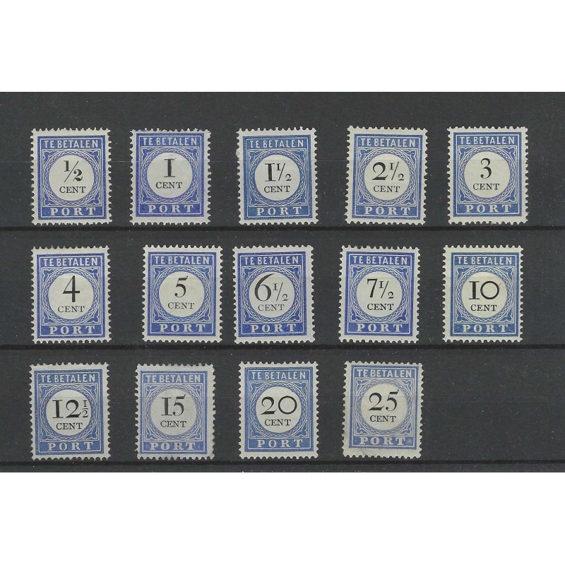 Nederland P13-26 Port 1892 MH/ongebr CV 290 € Nederland P13-26 Port 1892 MH/ongebr CV 290 €