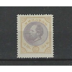 Curacao 12B Willem III 1873  MH/ongebr CV 70+ €