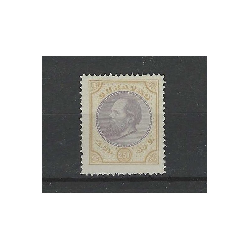 Curacao 12B Willem III 1873 MH/ongebr CV 70+ € Curacao 12B Willem III 1873 MH/ongebr CV 70+ €