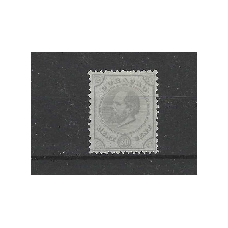 Curacao 8D Willem III 1873 MH/ongebr CV 55 € Curacao 8D Willem III 1873 MH/ongebr CV 55 €