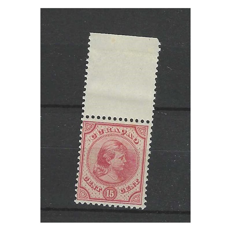 Curacao 21 Wilhelmina MNH/postfris CV 15 € Curacao 21 Wilhelmina MNH/postfris CV 15 €