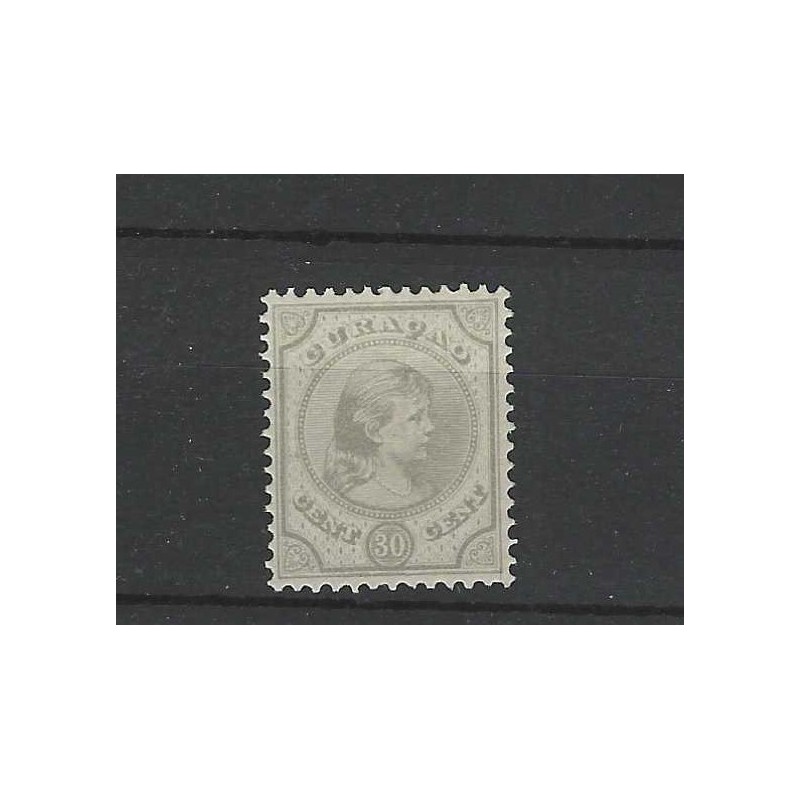 Curacao 23 Wilhelmina MNH/postfris CV 15 € Curacao 23 Wilhelmina MNH/postfris CV 15 €