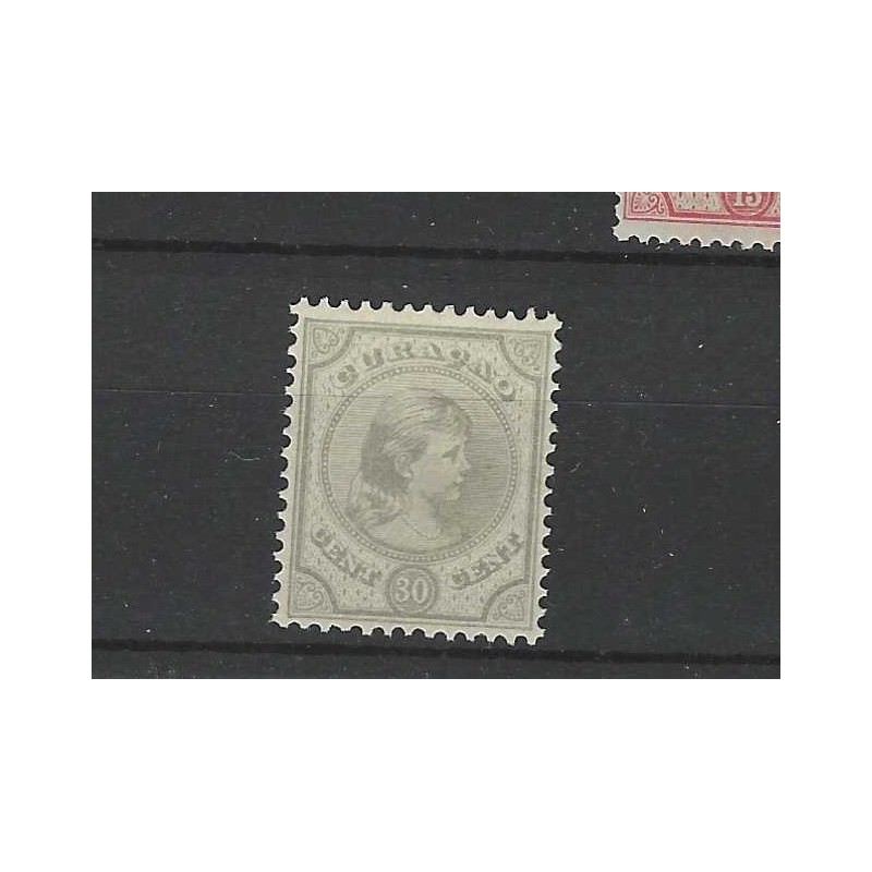 Curacao 23 Wilhelmina MNH/postfris CV 15 € Curacao 23 Wilhelmina MNH/postfris CV 15 €