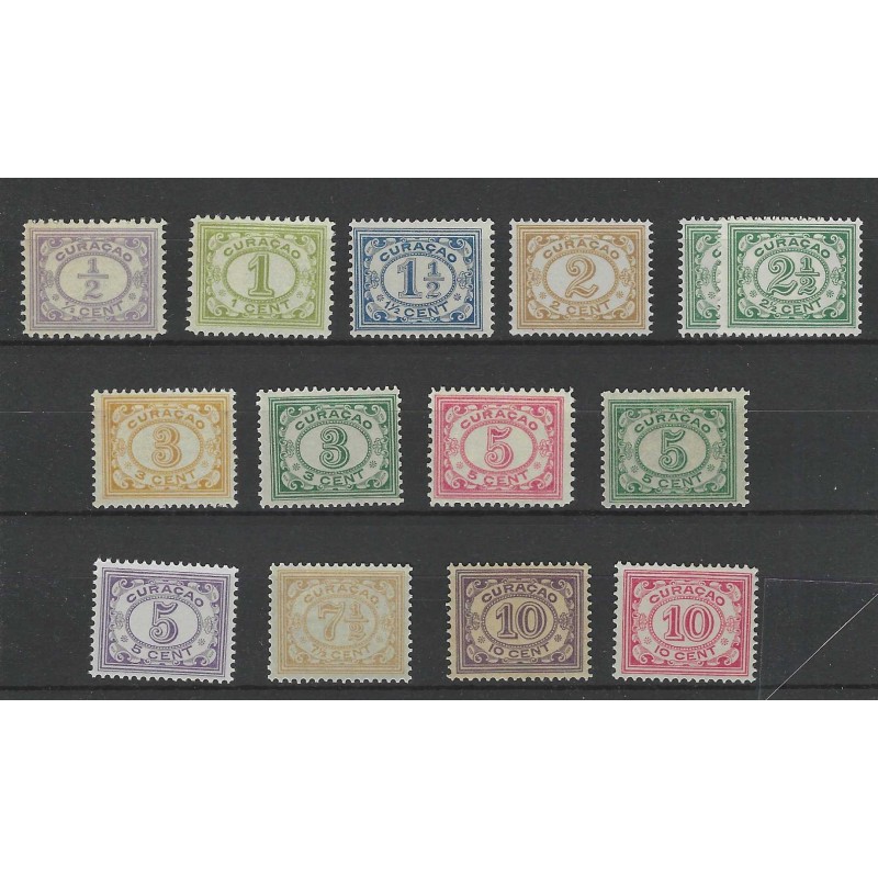 Curacao 44-56 Cijfer Mh/ongebr CV 42 € Curacao 44-56 Cijfer Mh/ongebr CV 42 €