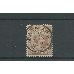 Nederland  36 met "AMSTERDAM-2 1899"  VFU/gebr  CV 12++ €
