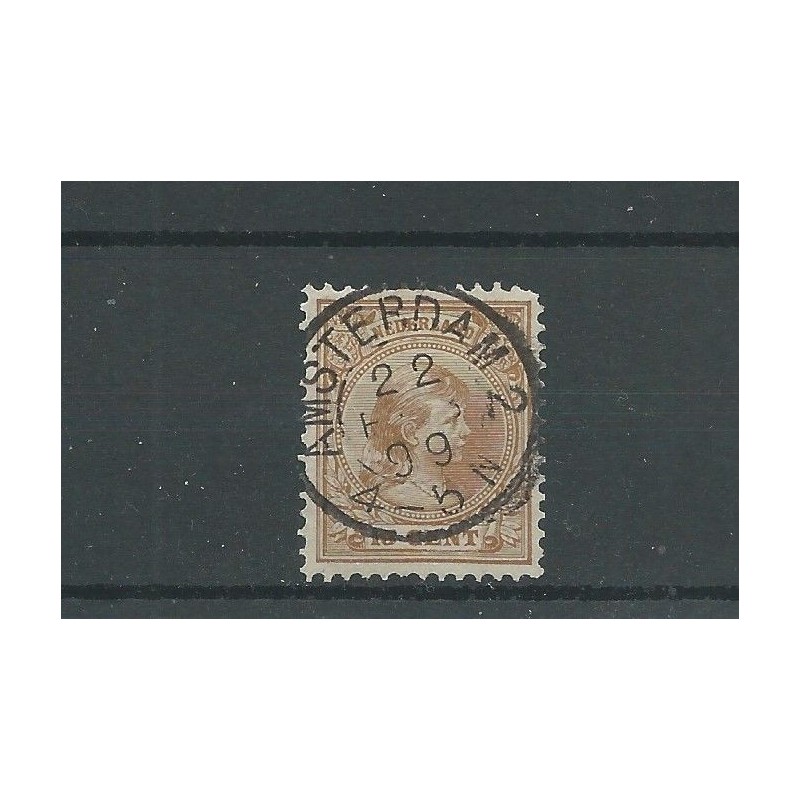 Nederland 36 met "AMSTERDAM-2 1899" VFU/gebr CV 12++ € Nederland 36 met "AMSTERDAM-2 1899" VFU/gebr CV 12++ €
