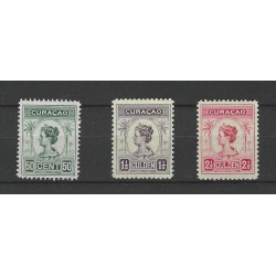 Curacao 68-70 Wilhelmina  MH/ongebr CV 62 €