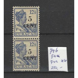 Curacao 74a Hulpzegel  MNH/postfris CV 250 €