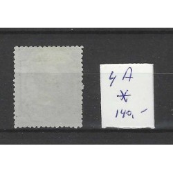 Curacao 4A  Willem III 1873  MH/ongebr  CV 140 €