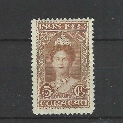Curacao 81B Wilhelmina 5Gld MNH/postfris  CV 130 €