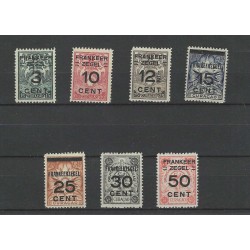 Curacao 82-88 Brandkast opdrukken MH/ongebr CV 150 €