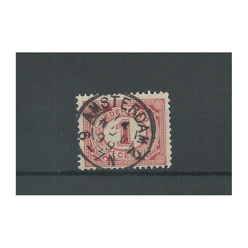 Nederland 51 met "AMSTERDAM-2 1899" VFU/gebr CV 10++ € Nederland 51 met "AMSTERDAM-2 1899" VFU/gebr CV 10++ €
