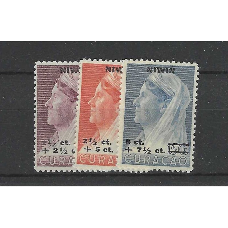 Curacao 182-184 NIWIN zegels MNH/postfris CV 3,6 € Curacao 182-184 NIWIN zegels MNH/postfris CV 3,6 €