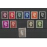 Curacao 185-195 Wilhelmina  MNH/postfris CV 118 €