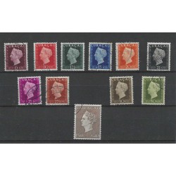 Curacao 185-195 Wilhelmina  VFU/gebr CV 50 €