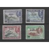 Curacao LP41-44 Luchtpost MNH/postfris CV 40 €