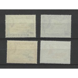 Curacao LP41-44 Luchtpost MNH/postfris CV 40 €