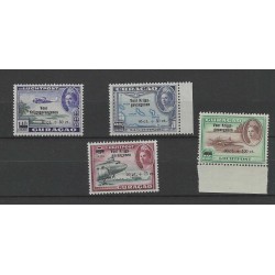 Curacao LP41-44 Luchtpost MNH/postfris CV 40 €
