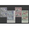 Curacao LP41-44 Luchtpost paartjes MNH/postfris CV 80 €