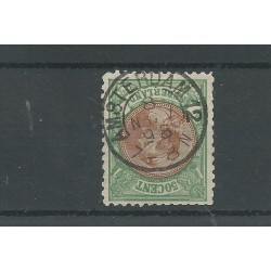 Nederland  45 met "AMSTERDAM-12" kleinrond  VFU/gebr  CV 30+ €