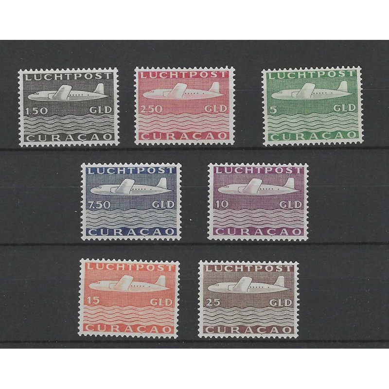 Curacao LP82-88 Luchtpost Vliegtuig MNH/postfris CV 525 € Curacao LP82-88 Luchtpost Vliegtuig MNH/postfris CV 525 €