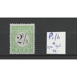 Curacao P1fb  Port 1892 "OPEN LIJST" MH/ongebr CV 50 €