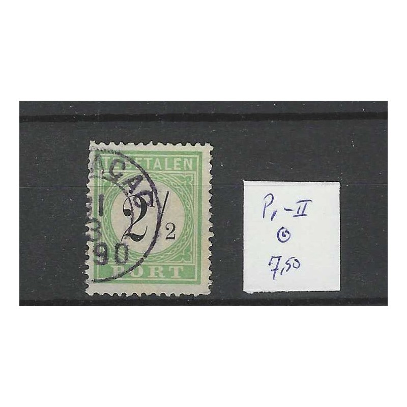 Curacao P1-II Port 1889 VFU/gebr CV 7,50 € Curacao P1-II Port 1889 VFU/gebr CV 7,50 €