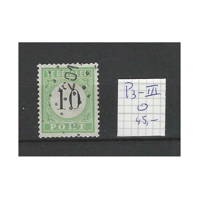 Curacao P3-III Port 1889 VFU/gebr CV 45 € Curacao P3-III Port 1889 VFU/gebr CV 45 €