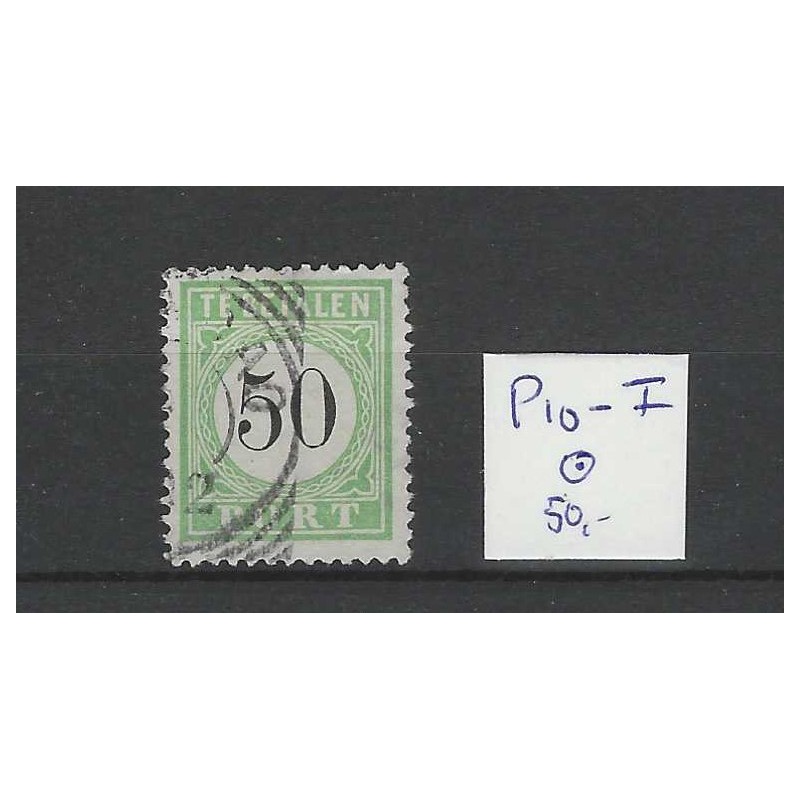 Curacao P10-I Port 1889 VFU/gebr CV 50 € Curacao P10-I Port 1889 VFU/gebr CV 50 €