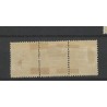 Curacao P17 Port 1892 strip van 3 Type II MH/ongebr CV 70+ €
