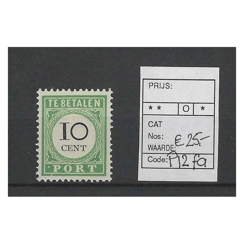 Curacao P13fa Port 1892 MH/ongebr CV 20 € Curacao P13fa Port 1892 MH/ongebr CV 20 €