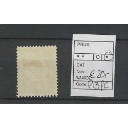Curacao P13fc  Port 1892  MH/ongebr CV 20 €