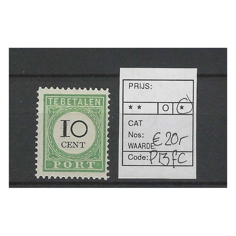 Curacao P13fc Port 1892 MH/ongebr CV 20 € Curacao P13fc Port 1892 MH/ongebr CV 20 €