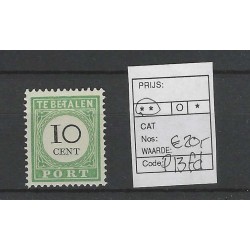 Curacao P13fd  Port 1892  MNH/postfris CV 31++ €