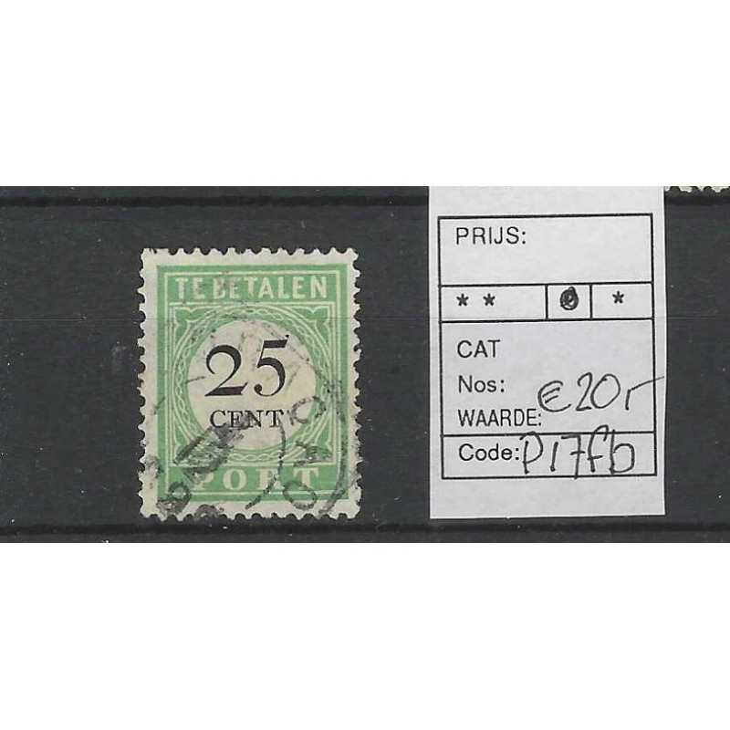 Curacao P17fb Port 1892 VFU/gebr CV 20 € Curacao P17fb Port 1892 VFU/gebr CV 20 €