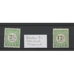 Curacao P11 en P17 Port 1892 met plaatfout MH/ongebr  CV ?? €