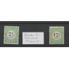 Curacao P11 en P17 Port 1892 met plaatfout MH/ongebr  CV ?? €