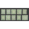 Curacao P21-30 Port 1915 MH/ongebr  CV 16 €
